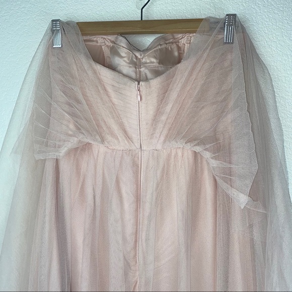 Adrianna Papell Convertible Corset Tulle Gown - Picture 9 of 15